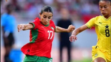 منتخب سيدات المغرب ضد نيجيريا