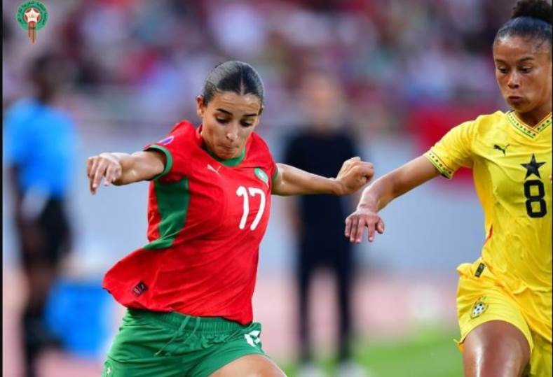 منتخب سيدات المغرب ضد نيجيريا