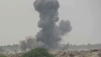 المقاومة الوطنية: قصف مدفعية حوثية استهدفت أعياناً مدنية جنوبي الحديدة