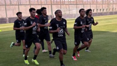المنتخب الوطنى تحت 20 سنة يخوض مرانَا صباحيَا