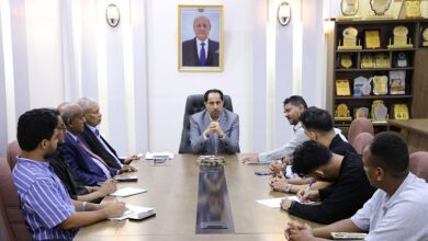الوزير البكري يشيد بتطور مشاريع البنى التحتية بنادي الوحدة