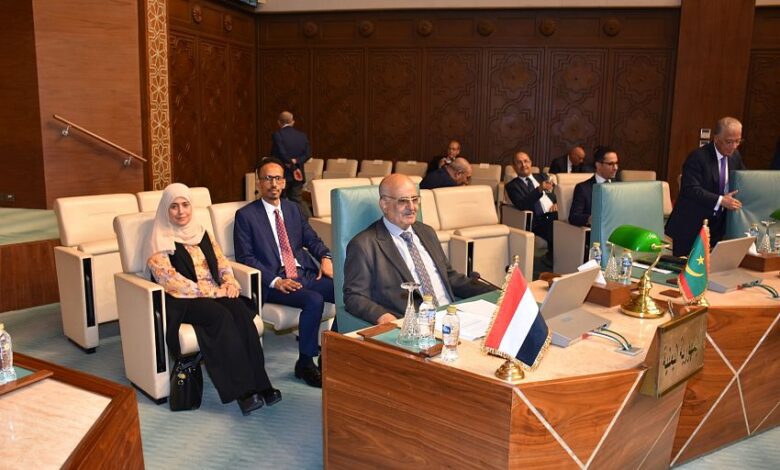 اليمن يشارك في الاجتماع الطارئ لمجلس جامعة الدول العربية على مستوى المندوبين الدائمين