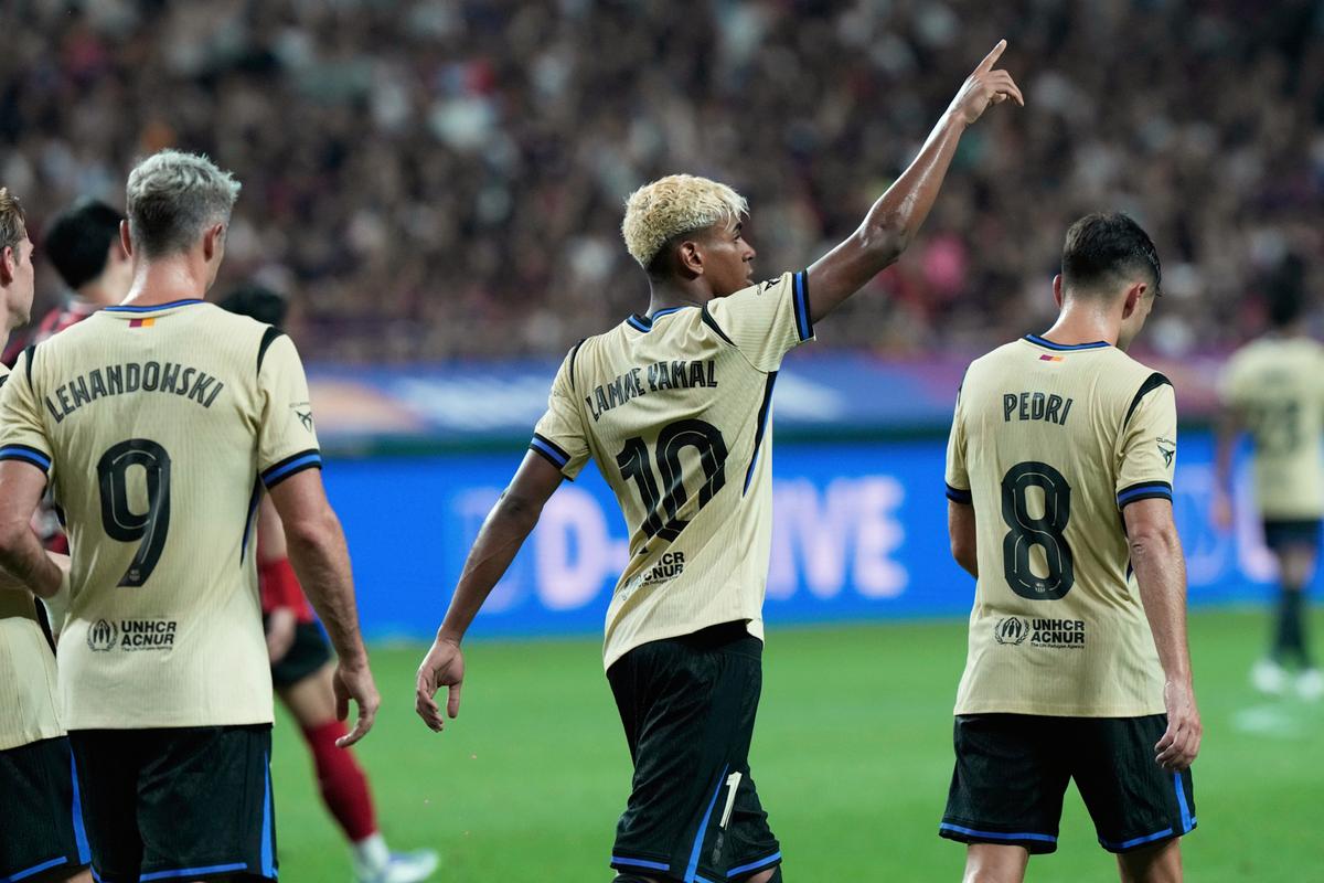 برشلونة يهزم سول الكوري الجنوبي 7-3 وديًا استعدادًا للموسم الجديد – كل الكورة