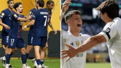 ريال مدريد الإسباني وباريس سان جيرمان