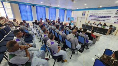 تدشين دورة الرخصة الاسيوية لمدربي كرة القدم بتعز