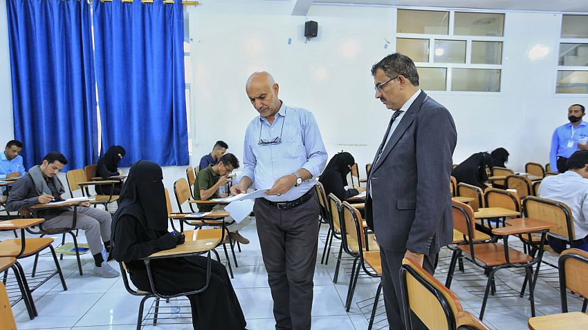 جامعة اقليم سبأ تدشن اختبارات المفاضلة في كلية الطب