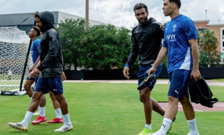 حمد الله في معسكر الهلال