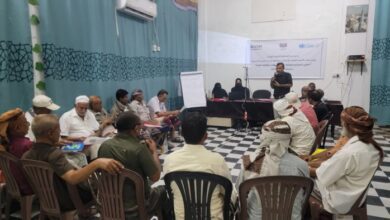 حيس.. دورة توعوية لتعزيز الوقاية المجتمعية من الأمراض المنقولة عبر المياه