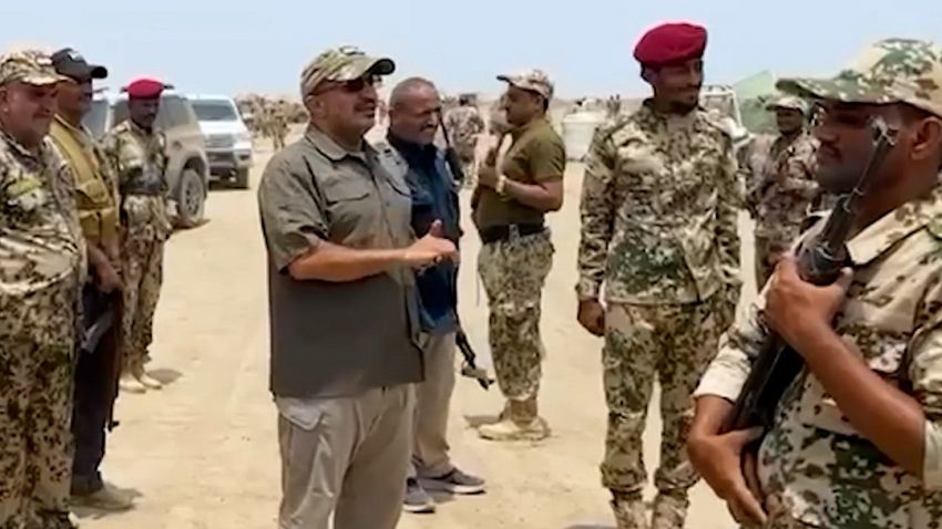 طارق صالح يتفقد تدريبات وحدات اللواء الثاني تهامة