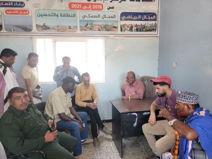 عليان يناقش مع اللجنة الدولية للصليب الأحمر تأهيل مركز إنزال القطابا في الخوخة