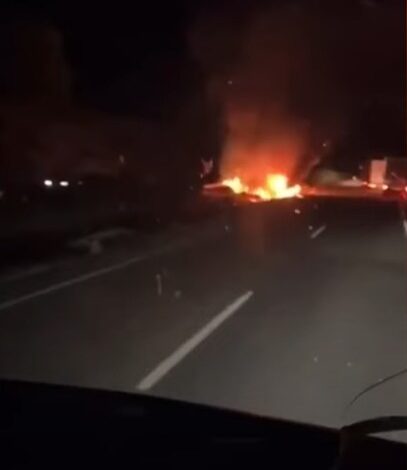 لحظة اشتعال النيران في سيارة ديوجو جوتا