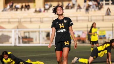 مايا إيهاب لاعبة مسار