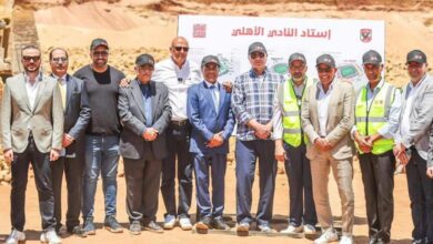 مجلس الأهلي يتفقد أعمال الحفر بمشروع الاستاد في حضور شركتي القلعة الحمراء والمنشآت الرياضية