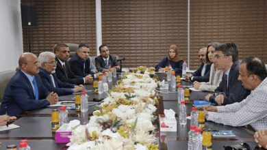 محافظ البنك المركزي يبحث مع البنك الدولي تحضيرات بدء مشروع أنظمة المدفوعات