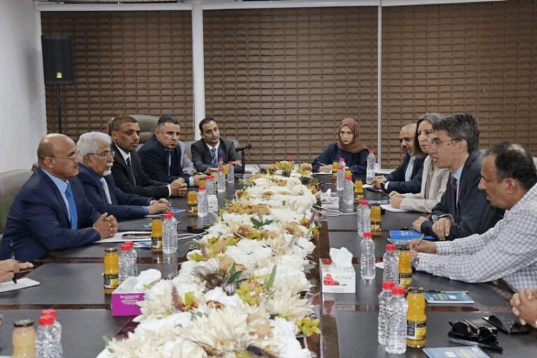 محافظ البنك المركزي يبحث مع البنك الدولي تحضيرات بدء مشروع أنظمة المدفوعات