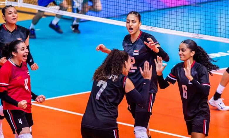 منتخب شابات الطائرة