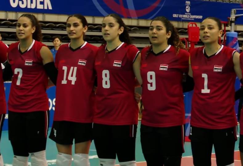 منتخب شابات الطائرة