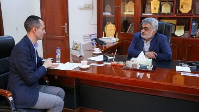 نائب وزير التخطيط يبحث مع مستشار أممي جهود دعم عملية التنمية