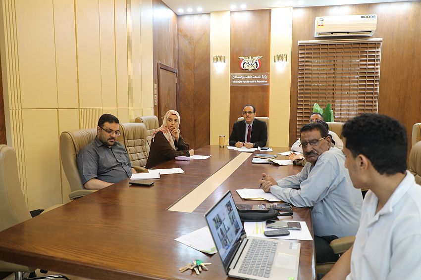 وزير الصحة يبحث مع الخارجية البريطانية التحضير والتهيئة لمؤتمر الصحة وشركاء اليمن من المانحين