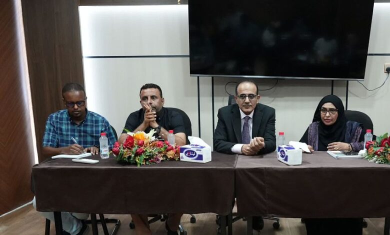 وزير الصحة يترأس اجتماعاً موسعاً لمجموعة التغيير السلوكي الاجتماعي (SBC)