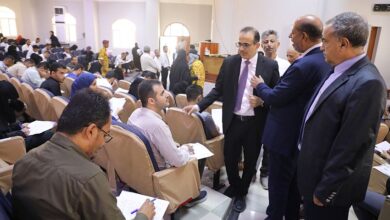 وزير الصحة يدشن امتحانات الكفاءة المهنية للكوادر الصحية في المراكز الامتحانية بالداخل والخارج