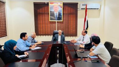 وزير المياه يبحث مع شركاء دوليين دعم إمدادات المياه في عدن وتعز ولحج