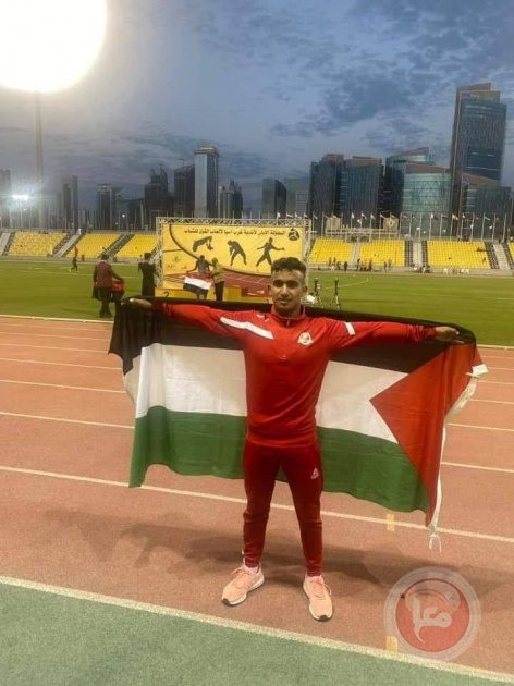 استشهاد العّداء الفلسطيني الدولي علام عبد الله العمور