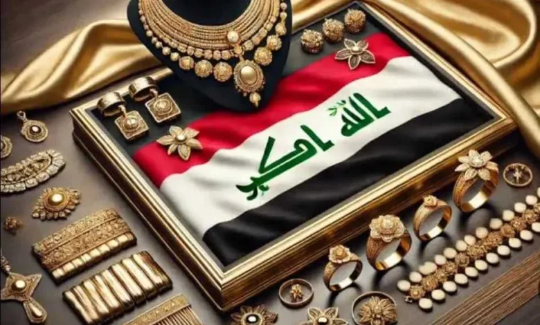 بالدينار-العراقي-والدولار.-أسعار-الذهب-في-العراق-اليوم-الأحد-10-–-8-–-2025