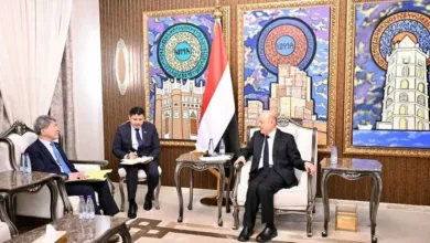 اخبار-اليمن-الان-|-الرئيس-العليمي-يدعو-إلى-تعزيز-الشراكة-اليمنية-الكورية-لدعم-الإعمار-والأمن-البحري