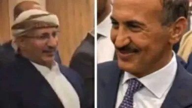 اخبار-اليمن-الان-|-شاهد-كيف-التقى-أحمد-علي-عبدالله-صالح-والعميد-طارق-صالح-في-أعراس-آل-عفاش-(فيديو)