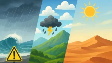 اخبار-اليمن-الان-|-أجواء-حارة-وأمطار-رعدية-وأمواج-عالية.-طقس-اليمن-اليوم