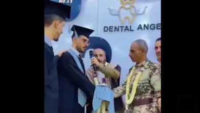 اخبار-اليمن-الان-|-من-قاعة-التخرج-إلى-عش-الزوجية.شاهد-مفاجأة-أب-لابنه-تشعل-القلوب-في-مدينة-إب