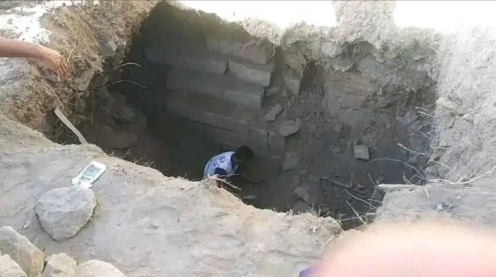 اخبار-اليمن-الان-|-مواطنون-يعثرون-على-مفاجأة-أثرية-خلال-حفر-“بيارة”-في-إحدى-مناطق-ذمار