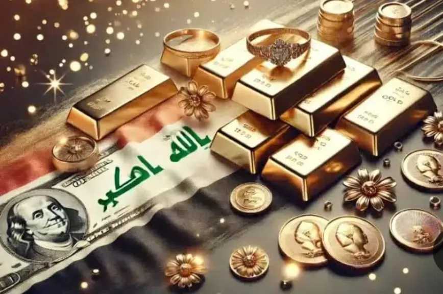 تطورات-جديدة.-أسعار-الذهب-في-العراق-اليوم-الجمعة-15-–-8-2025