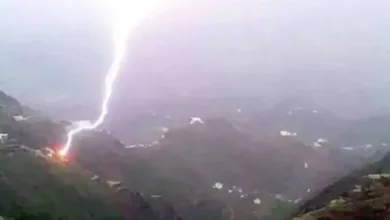 اخبار-اليمن-الان-|-صاعقة-رعدية-تودي-بحياة-طفل-في-حجة