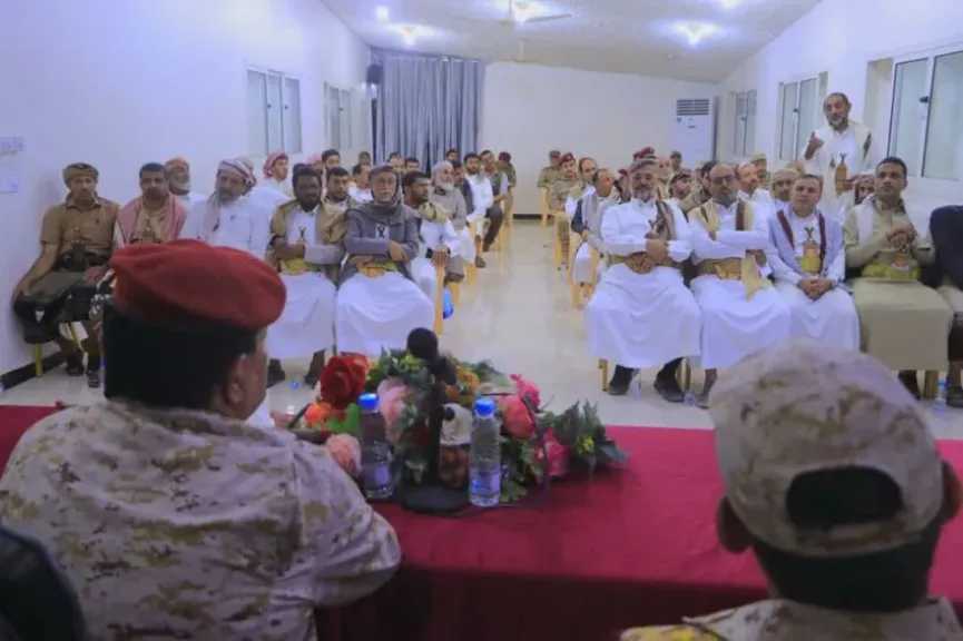 اخبار-اليمن-الان-|-تحرك-لافت-لوزير-الدفاع-ورئيس-الأركان-مع-قيادة-المقاومة-الشعبية-في-مأرب