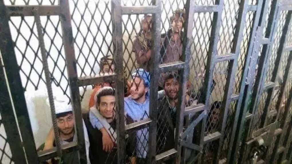 اخبار-اليمن-الان-|-إضراب-عن-الطعام-داخل-سجن-الأمن-والمخابرات-الحوثي-بصنعاء.-ومعتقلون-يتعرضون-للضرب