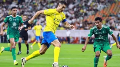 مباشر-نتيجة-الشوط-الأول-النصر-1-1-الأهلي.-كريستيانو-رونالدو-يسجل-وكيسيه-يعادل-في-اللحظات-الأخيرة