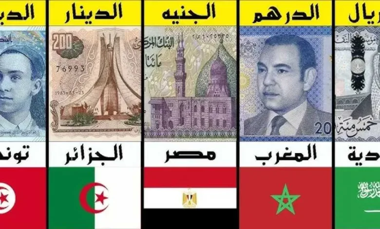 تطور-مفاجئ.-أسعار-العملات-العربية-مقابل-الجنيه-المصري-بداية-تعاملات-اليوم-الإثنين-25-–-8-2025