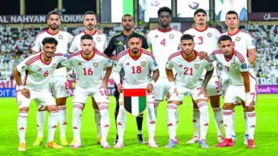 انطلاق-معسكر-المنتخب-الإماراتي-في-دبي-استعدادًا-لملحق-المونديال