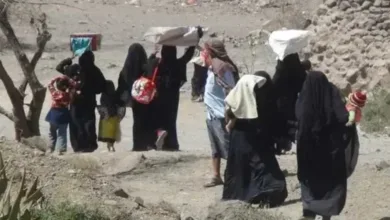اخبار-اليمن-الان-|-نزوح-70أسرة-يمنية-خلال-أسبوع