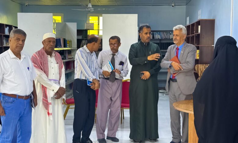 اخبار-حضرموت-|-فريق-الرقابة-والتوجيه-الرئاسي-يزور-جامعة-العلوم-والتكنولوجيا-فرع-حضرموت