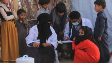 16 إصابة جديدة بشلل الأطفال منذ مطلع العام الجاري في المناطق المنكوبة بالحوثي