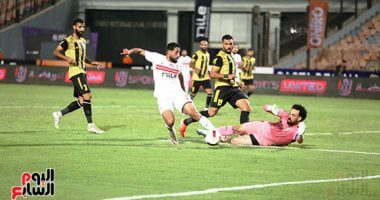الزمالك يتعثر أمام المقاولون ويهدر أول نقطتين فى سباق الدورى.. صور