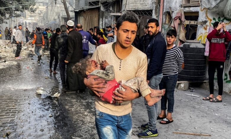47 شهيدا و226 إصابة خلال يوم في قطاع غزة