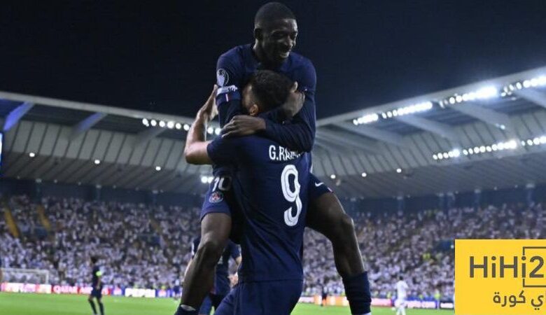 الرسم التكتيكي لتشكيلة باريس ضد انجيه