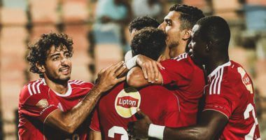 أهداف الشوط الأول من مباراة الأهلي وفاركو.. فيديو وصور