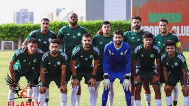 أبو جبل وثنائي أجنبي في تشكيل مودرن سبورت أمام الأهلي