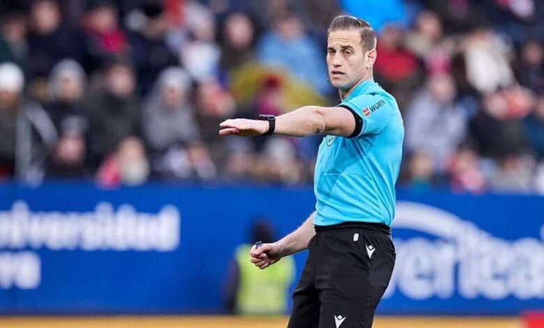 "مثير للجدل".. حكم مواجهة الأهلي وبيراميدز ارتبط اسمه بقضية نيجريرا وشكوى ريال مدريد وبرشلونة