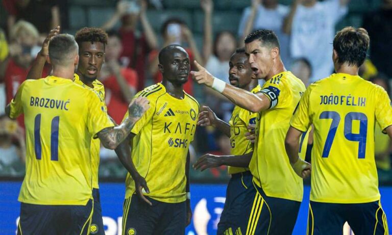 ثنائية فيليكس وماني تقود النصر للفوز على اتحاد جدة والوصول لنهائي كأس السوبر